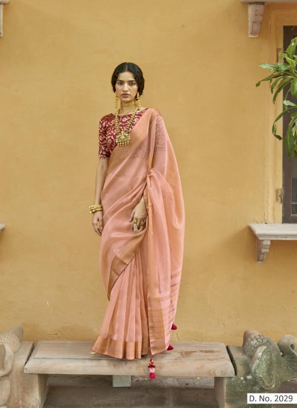 Kimora Falak Soft Organza Designer Saree Collection